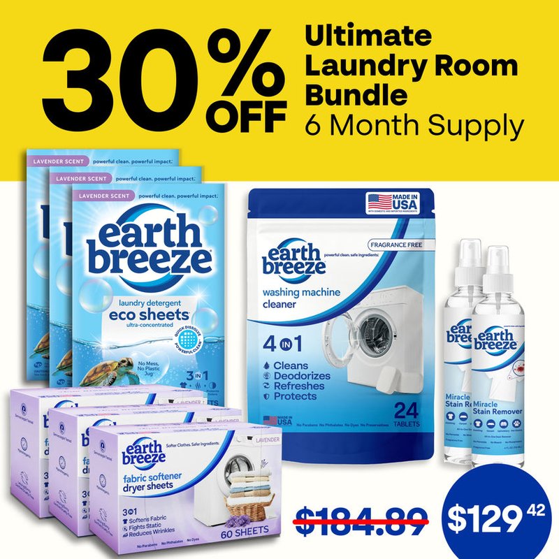 Ultimate Laundry Room Bundle 6 Month Supply