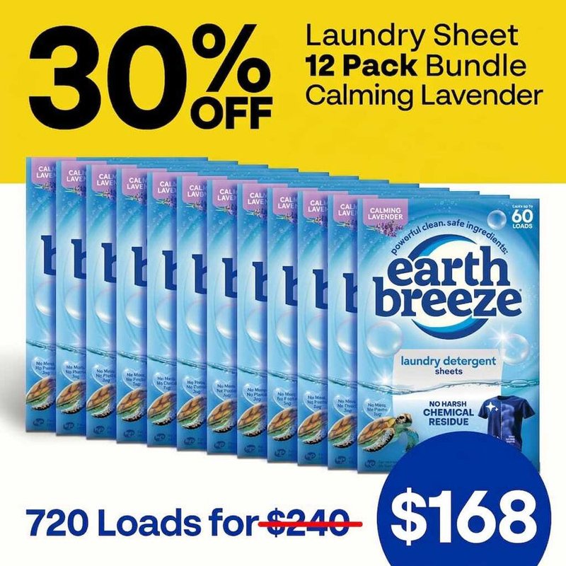 Laundry Sheet Bundle - 12 Pack