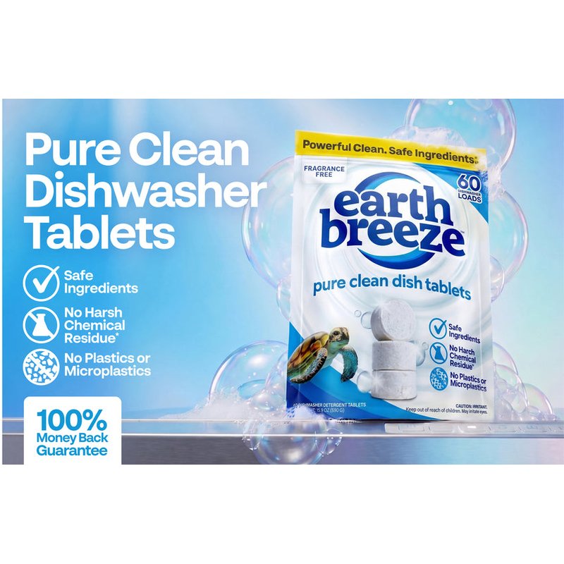 Pure Clean Dishwasher Tablets - 6 Pack