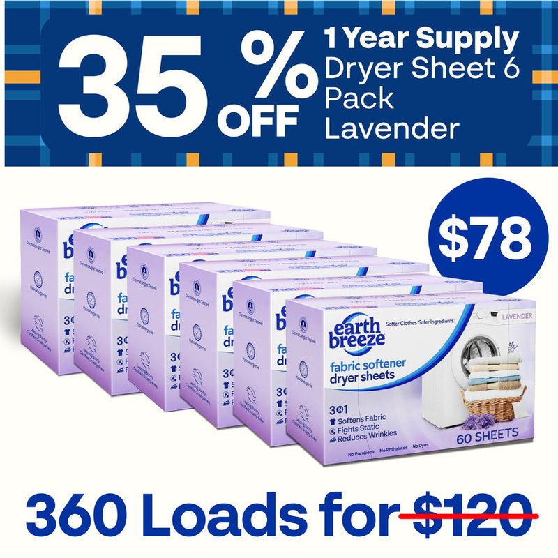 Dryer Sheet 6 Pack Bundle