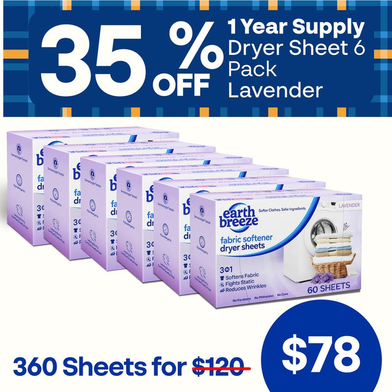 Dryer Sheet 6 Pack Bundle