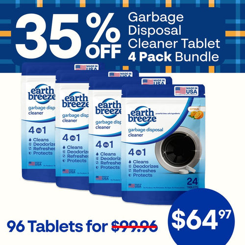 Garbage Disposal Cleaner Tablets - 4 Pack