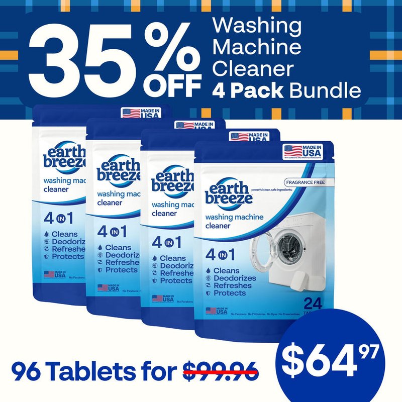 Washing Machine Cleaner - 4 Pack