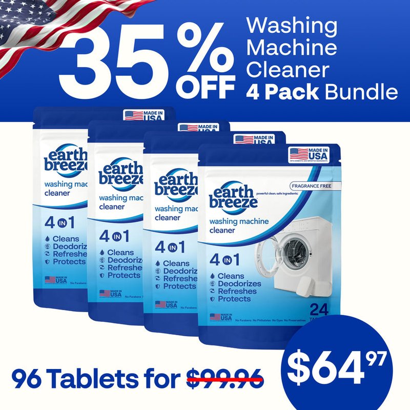 Washing Machine Cleaner - 4 Pack