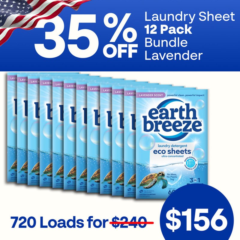 Laundry Sheet Bundle - 12 Pack