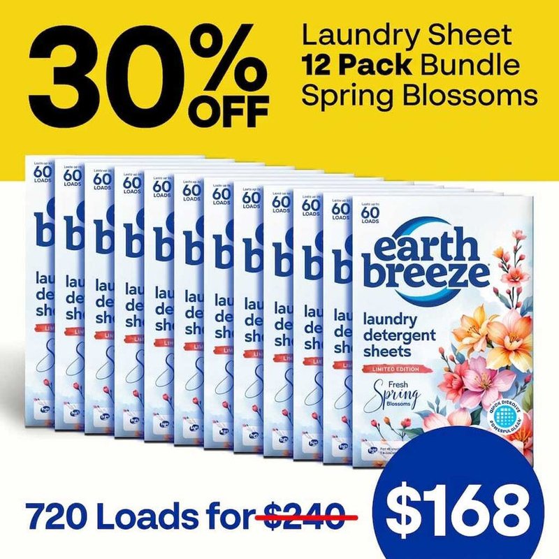 Laundry Sheet Bundle - 12 Pack