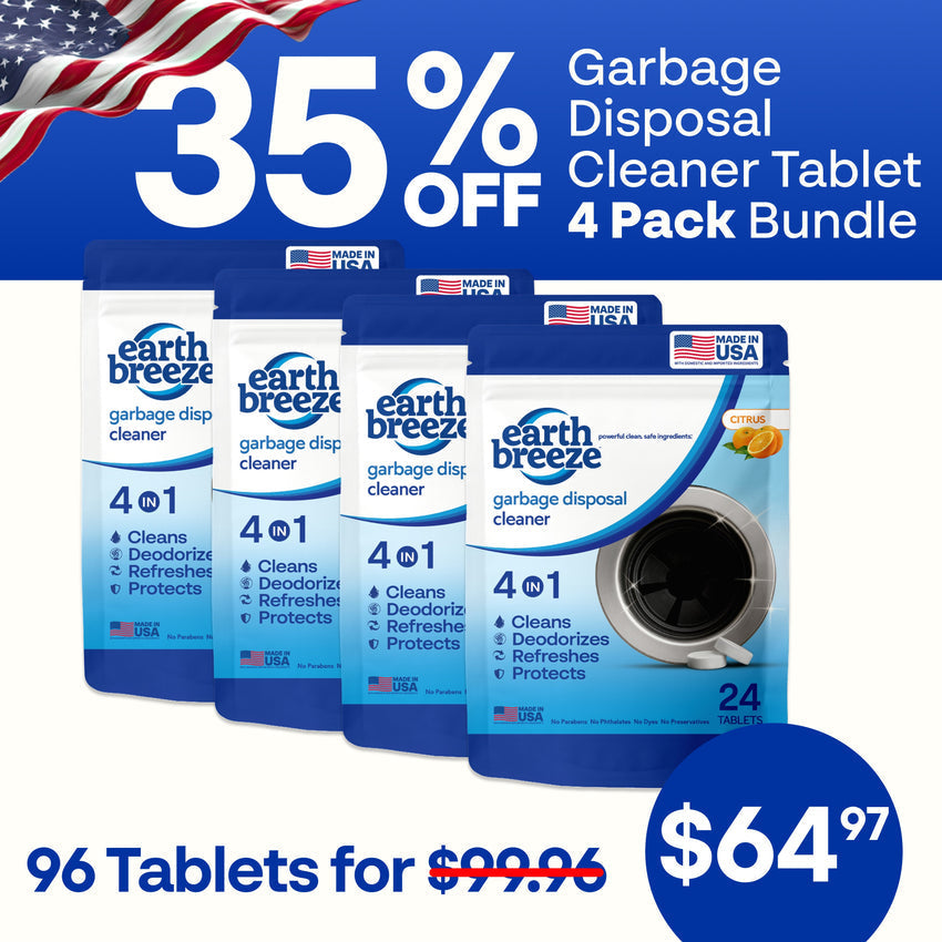 Garbage Disposal Cleaner Tablets - 4 Pack
