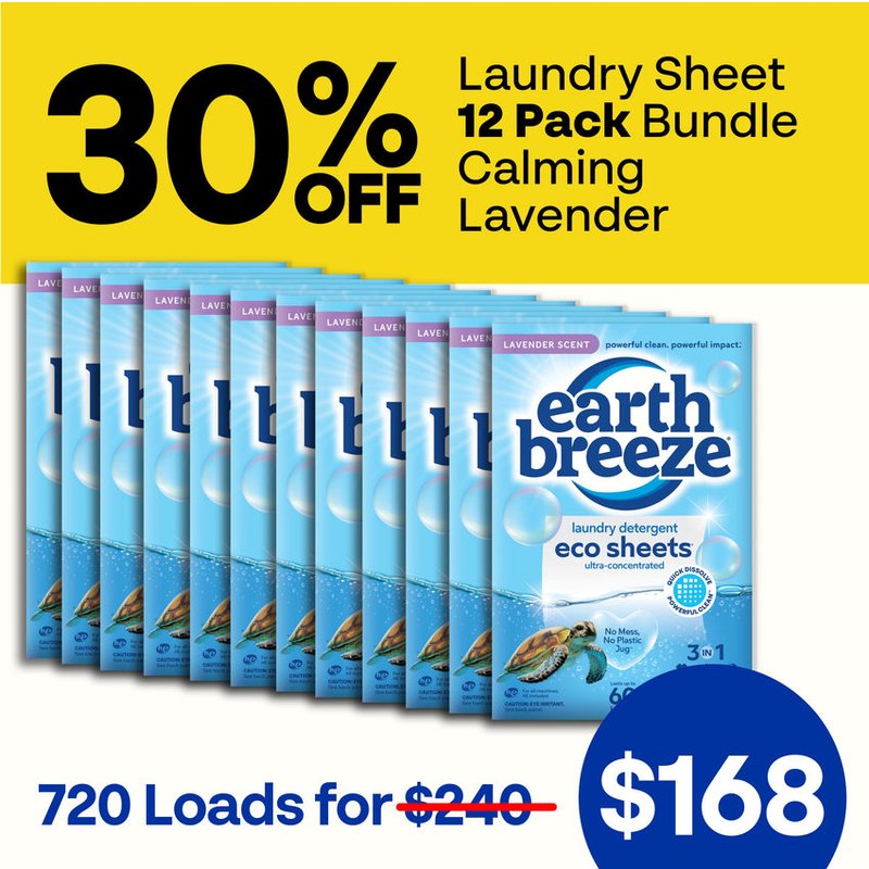 Laundry Sheet Bundle - 12 Pack