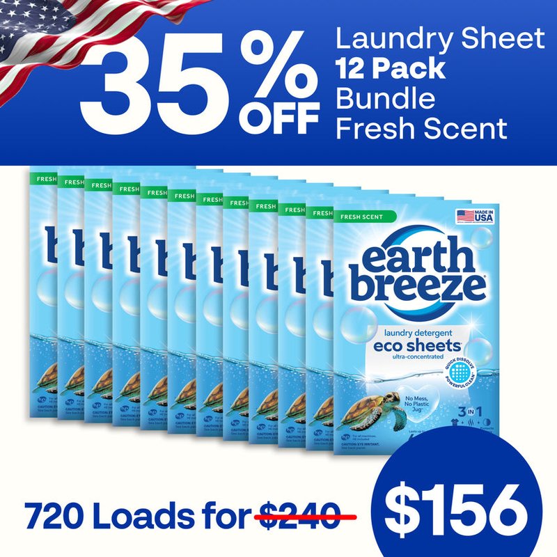 Laundry Sheet Bundle - 12 Pack