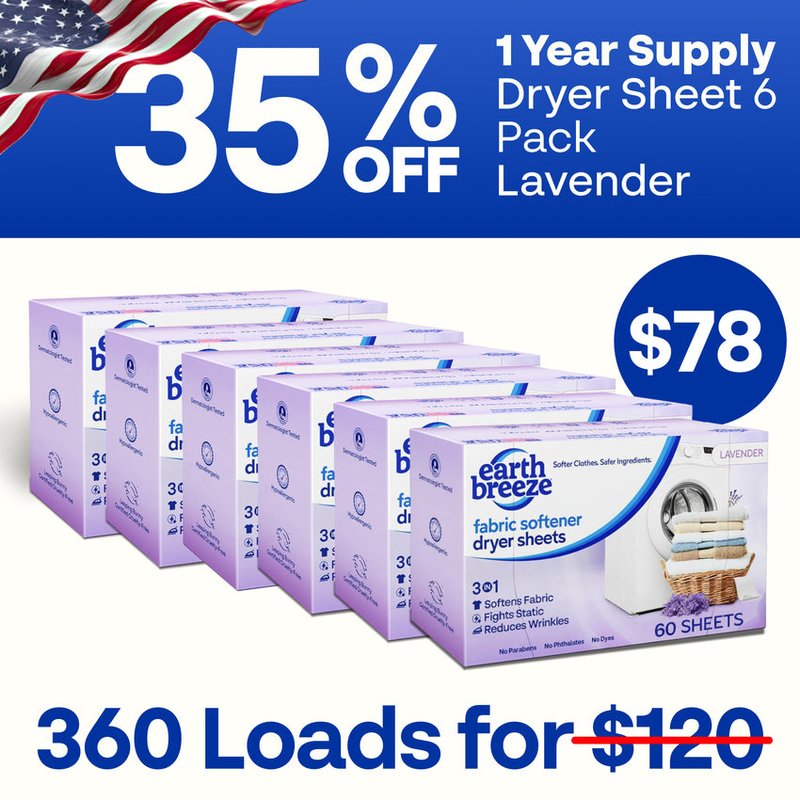 Dryer Sheet 6 Pack Bundle