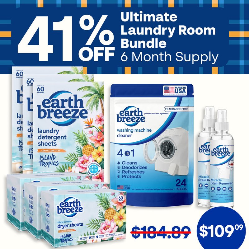 Ultimate Laundry Room Bundle 6 Month Supply
