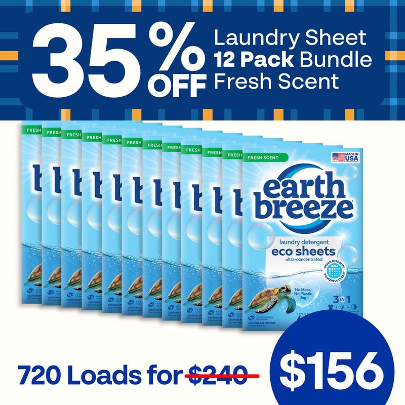 Laundry Sheet Bundle - 12 Pack