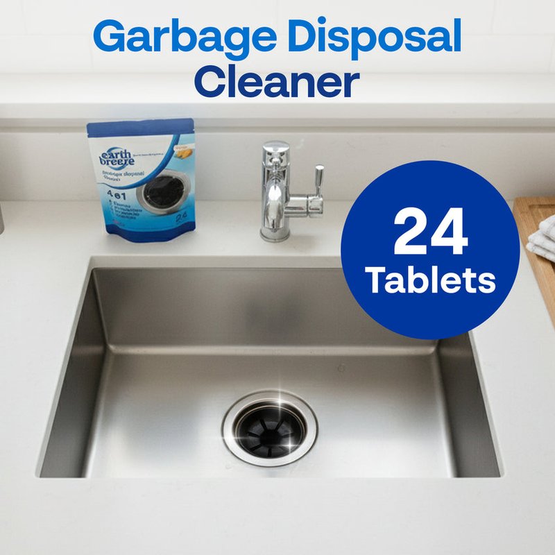 Garbage Disposal Cleaner Tablets - 4 Pack
