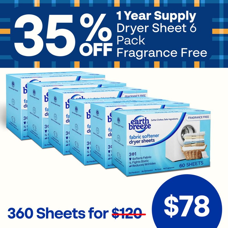 Dryer Sheet 6 Pack Bundle