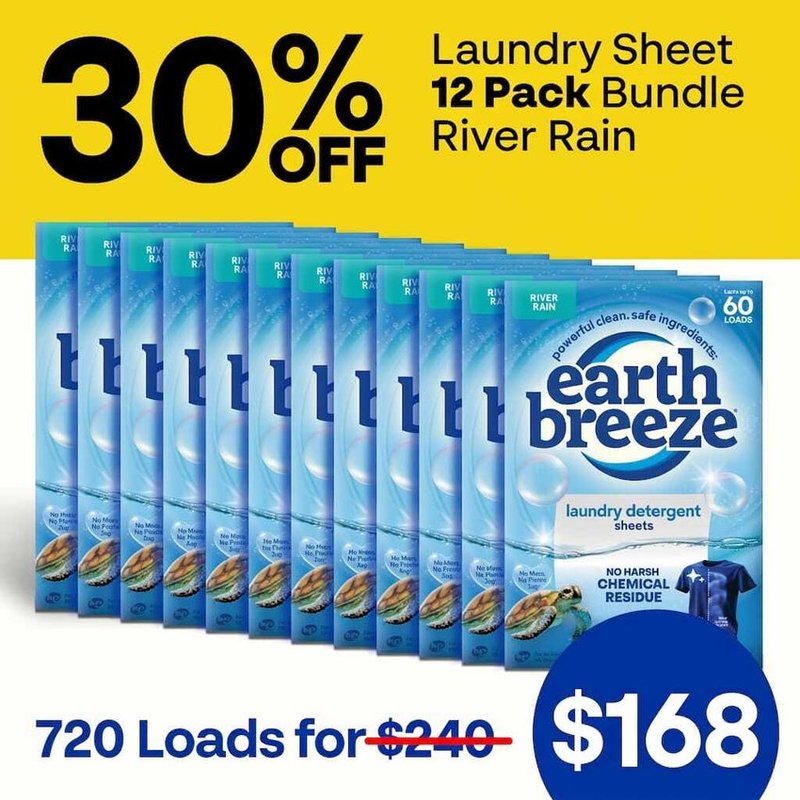 Laundry Sheet Bundle - 12 Pack