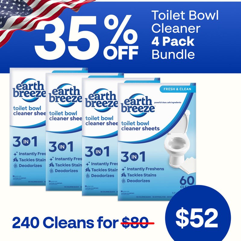 Toilet Bowl Cleaner Bundle - 4 Pack