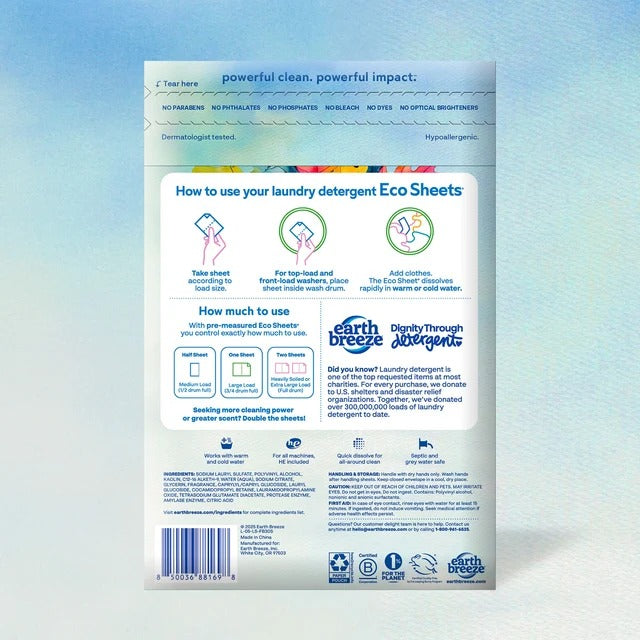 Fall Breeze Laundry Detergent Sheets